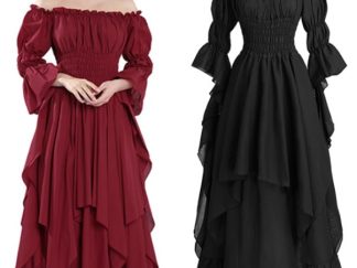 Disfraz Vestido Estilo Medieval (+)