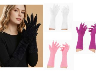 Accesorio para Disfraz: Guantes de Pelo con Garras (+)