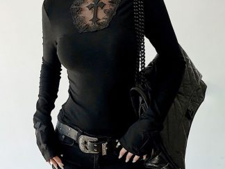 Ropa: Remera Mangas Largas con Cruz al Pecho (+)
