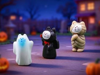 Decoración: Gato Fantasma/Diablo/Momia