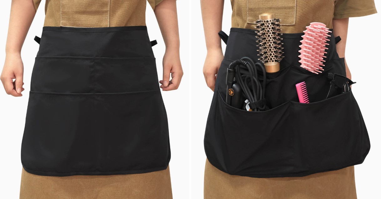 Capa (Delantal) Corto con Bolsillos