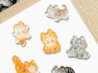 Botones Gatos 4pcs