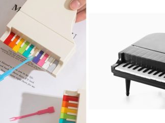 Tenedor para Fruta Piano 10pcs (+)