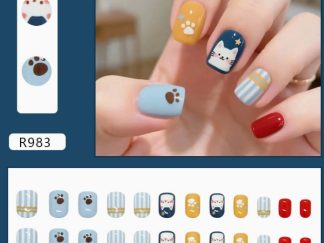 Uña Postiza R983# Gatitos 24pcs