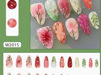 Uña Postiza W2015# Plantas 24pcs