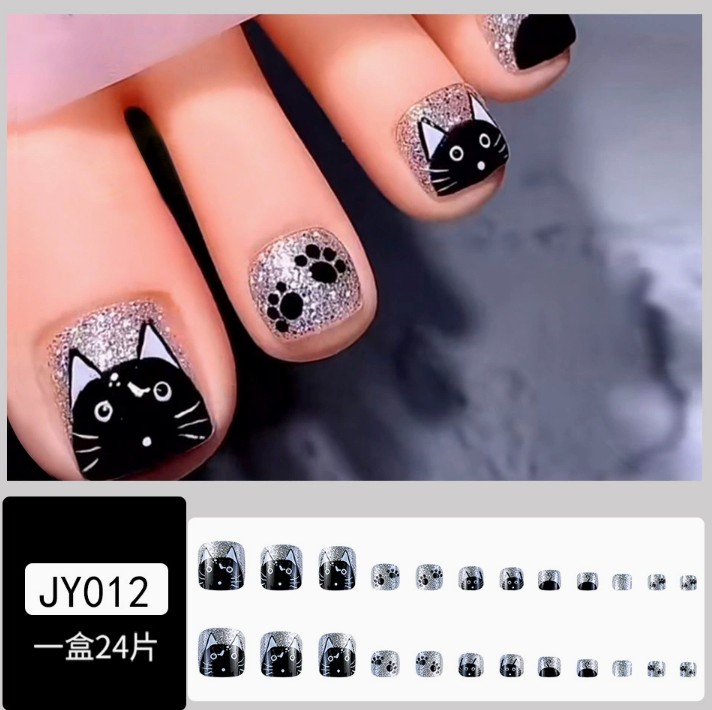 Uña Postiza JY012# 24pcs