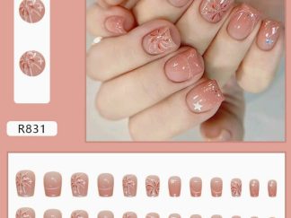 Uña Postiza R831# Fuego Artificial 24pcs