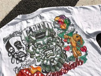 Ropa: Remera Diablo Payaso Fumando (+)