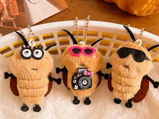 Colgante con Peluche Cucaracha Graciosa